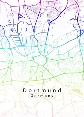 Dortmund City Map