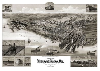 Map of Newport 