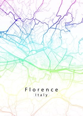 Florence City Map