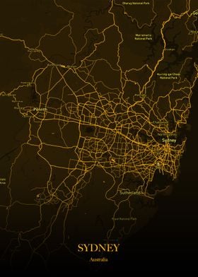 Sydney Gold Maps