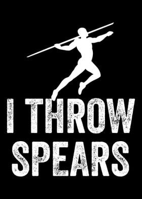 I Throw Spears Javelin Spo