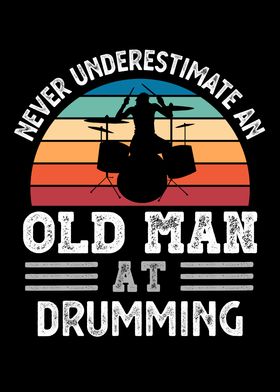 Old Man at Drumming