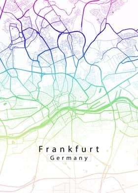 Frankfurt City Map