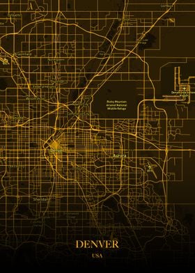 Denver Gold Maps