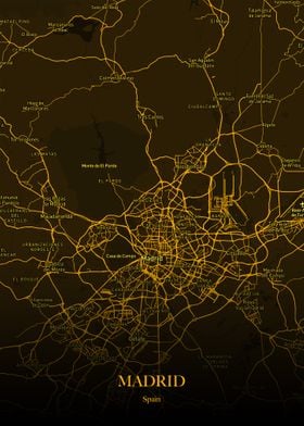 Madrid Gold Maps