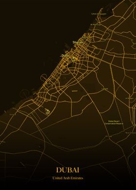 Dubai Gold Maps