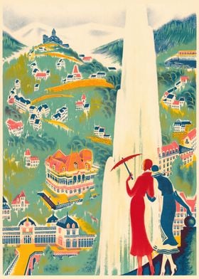 France Vintage Poster