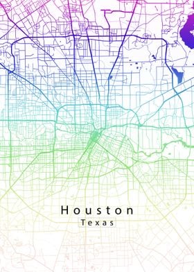 Houston City Map