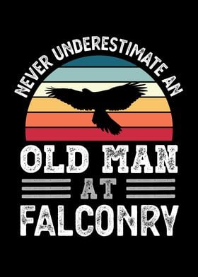 Old Man at Falconry