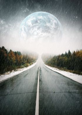 Rainy Road