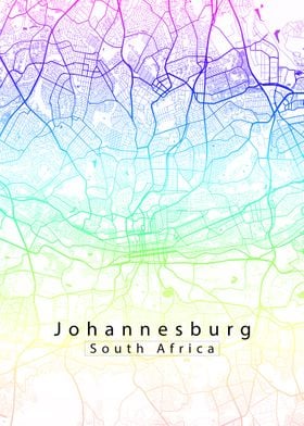 Johannesburg City Map