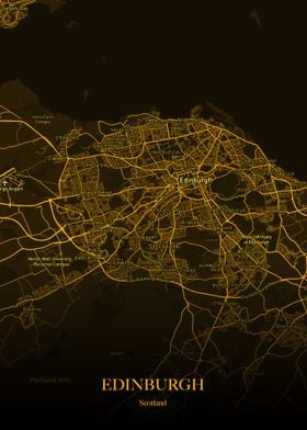 Edinburgh Gold Maps