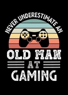 Old Man at Gaming Fathers