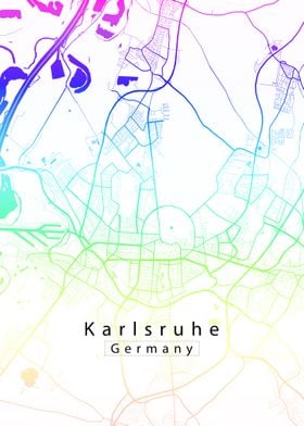 Karlsruhe City Map