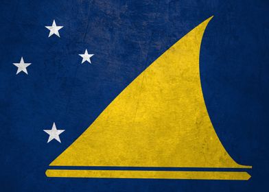 Flag of Tokelau on Wall