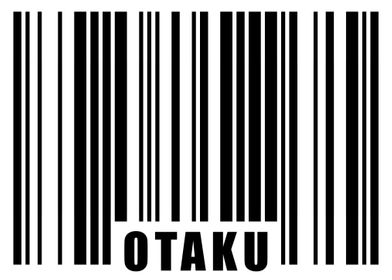 Barcode Otaku Anime 