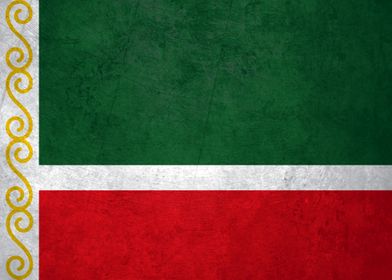 Flag of Chechnya on Wall