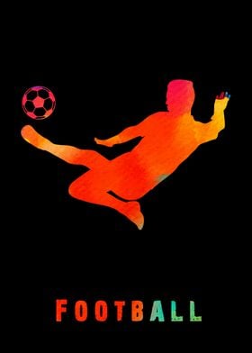 Football Colorfull Sports
