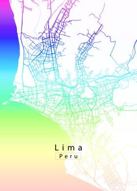 Lima City Map