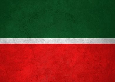 Flag of Tatarstan on Wall