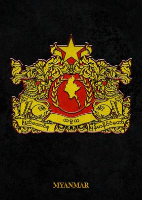 Arms of Myanmar