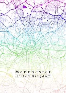 Manchester City Map