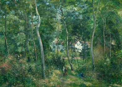 Camille Pissarro forest