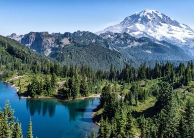 Mountains at Lake Forest