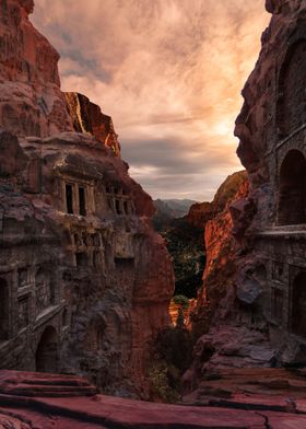 Ruins in the rocks