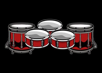 Marching Band Drumming