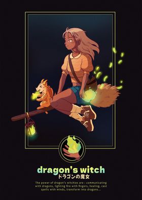 The dragons witch black