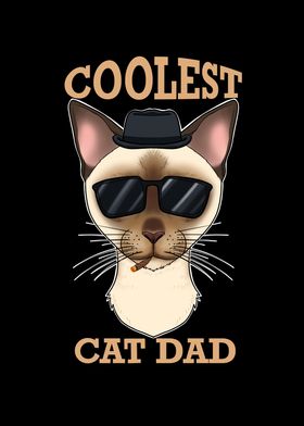 Coolest Burmese Cat Dad