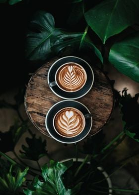 Latte Art Coffee Decor