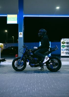 Gas Station Stunt