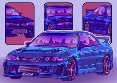 Skyline Gtr R33 Minimalist