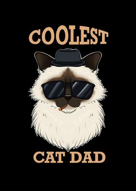 Coolest Birman Cat Dad