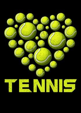 HeartShaped Tennis Balls