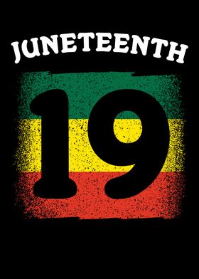 19th June 19 Proud Black