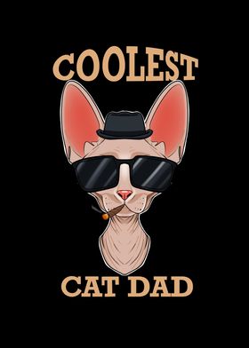 Coolest Sphynx Cat Dad