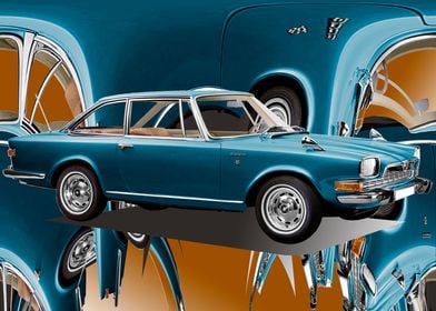 BMW GLAS V8 COUPE 1967