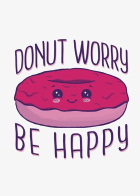 Donut worry Be Happy 