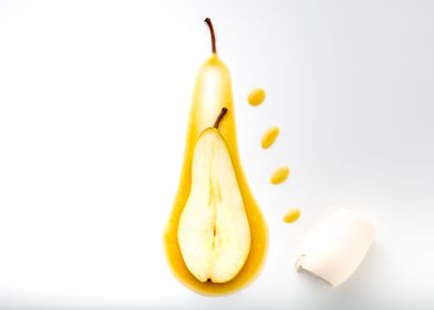 Delicious Pear Fruity Art