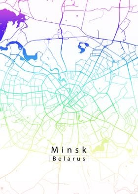 Minsk City Map