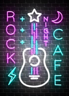 Musical neon quotes