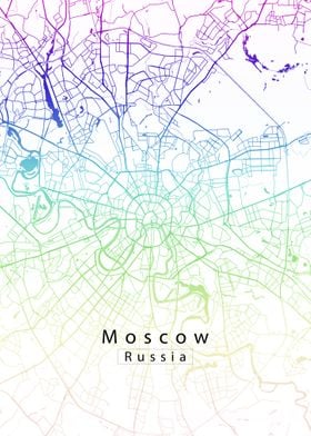 Moscow City Map