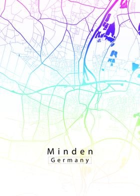 Minden City Map