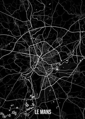 Le Mans dark map