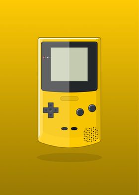 Yellow GameBoy Color