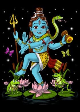 Baby Shiva Hindu Nataraja