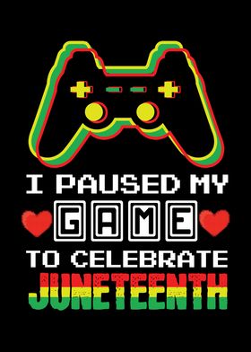 Gamer Game Proud Black